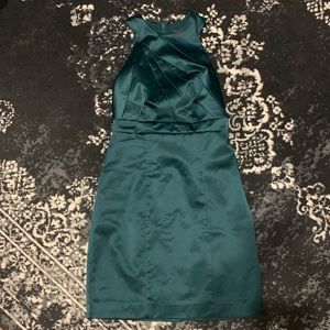 Emerald Green Satin Limited Dress size 6